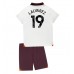 Manchester City Julian Alvarez #19 Dětské Oblečení Venkovní Dres 2023-24 Krátkým Rukávem (+ trenýrky)